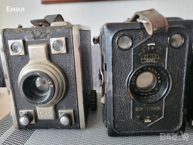 Лот антикварни фотоапарати бокс камера, снимка 2 - Колекции - 55708779