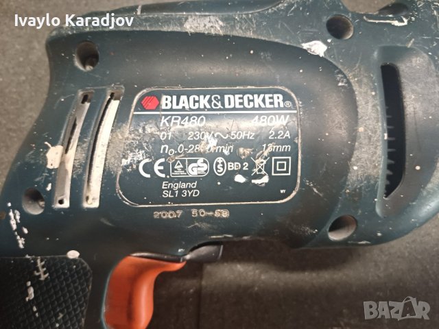 Black & Decker kr480 ЗА ЧАСТИ , снимка 2 - Други инструменти - 41512963