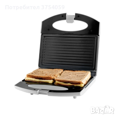Уред за сандвичи Termomax TX702, 750W, грил плоча, снимка 4 - Скари - 52365628