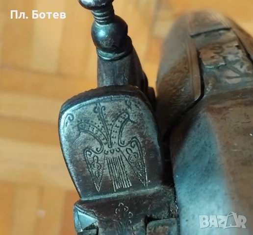 Стара кремъчна пушка, снимка 10 - Антикварни и старинни предмети - 51958273