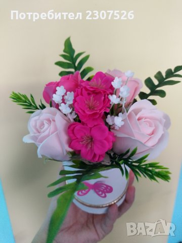 Цветя, снимка 5 - Изкуствени цветя - 42099621