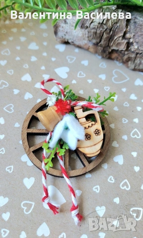 Ръчно изработени магнити-мартеници, снимка 3 - Други стоки за дома - 49071469