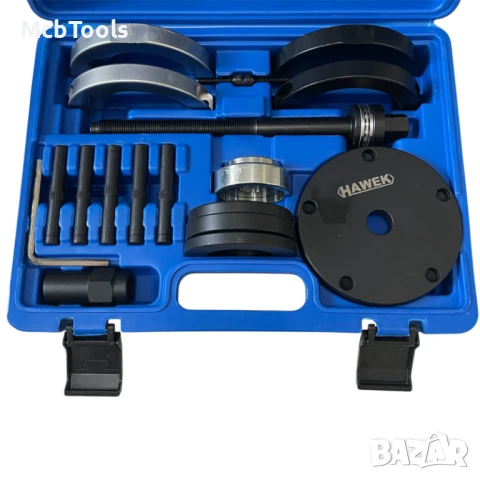 Комплект за монтаж и демонтаж на лагер главина 85мм за Volkswagen HAWEK, снимка 3 - Други инструменти - 50986039