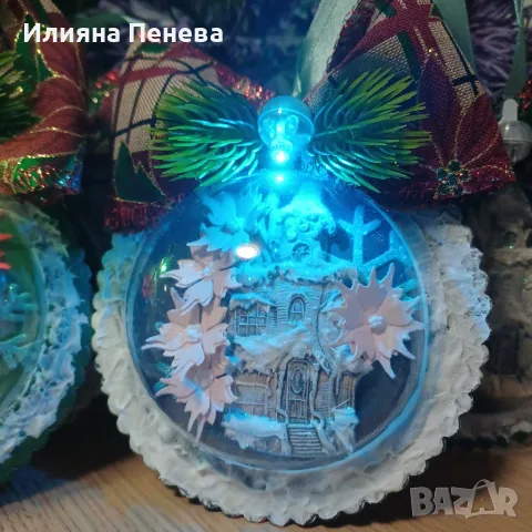 Коледна играчка, снимка 3 - Декорация за дома - 56121814