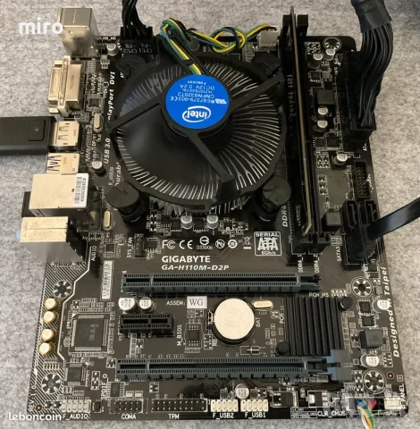 Продавам дъно gigabyte ga-h110m-d2p