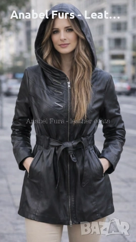 Дамски якета от естествена кожа, снимка 16 - Якета - 53668005