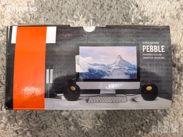 Тонколони Creative Pebble Desktop Speakers, снимка 5 - Тонколони - 53316008