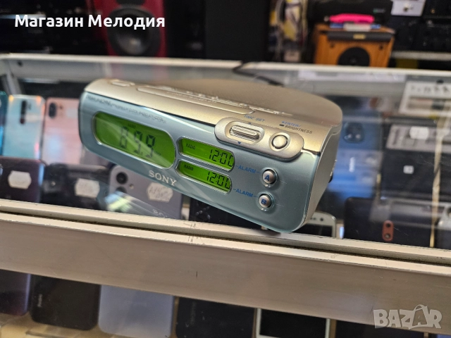 Радио с часовник и будилник SONY ICF-C273L, снимка 9 - Радиокасетофони, транзистори - 50783810