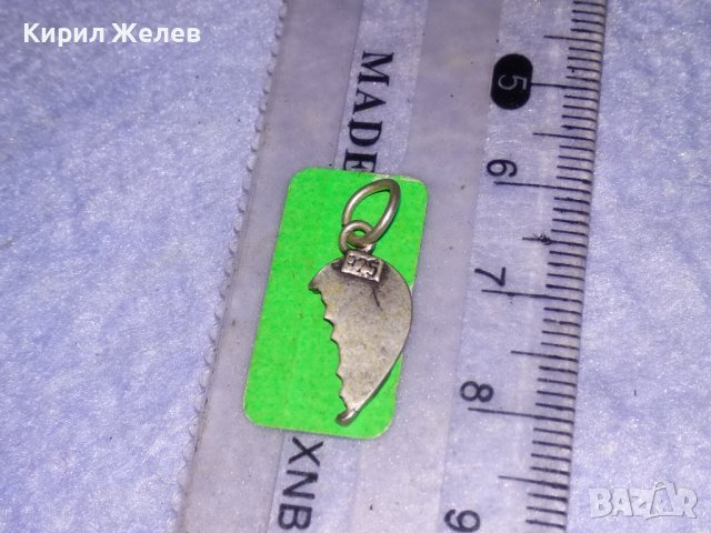 BEST FRIEND - СРЕБЪРНО МЕДАЛЬОНЧЕ - СЪРЧИЦЕ - Най-ДОБЪР ПРИЯТЕЛ СРЕБРО 925 АРТ ПЕНДАНТ 26661, снимка 4 - Колиета, медальони, синджири - 39303617