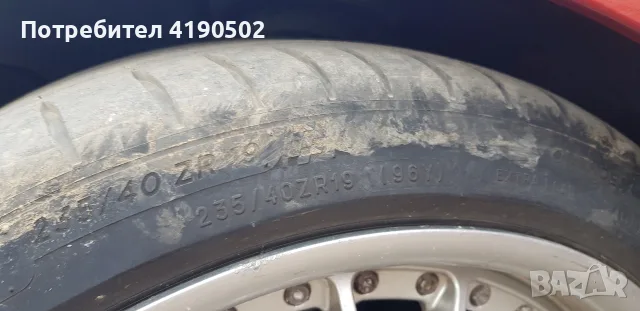 1 бр. Michelin 235/40/19, снимка 8 - Гуми и джанти - 56063978