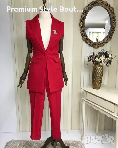 брошка от висококачествена стомана chanel 