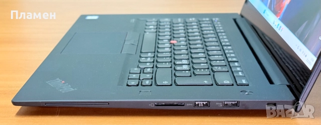 15.6" 4K OLED Touch/i7-9850H/16GB DDR4/256GB SSD/Lenovo X1 Extreme 2, снимка 6 - Лаптопи за работа - 52886252