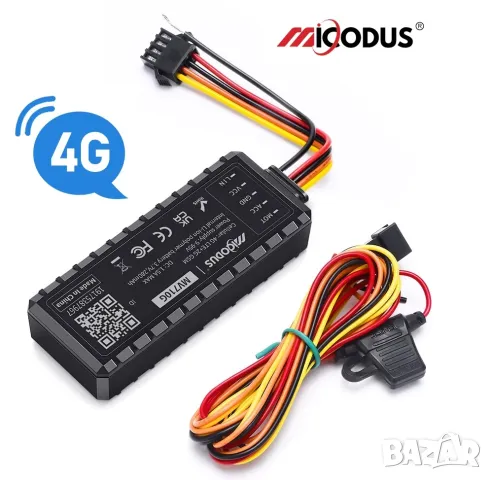 4G GPS тракер, отваряне на врата, превишена скорост, геозони, история, предплатена СИМ, снимка 3 - Аксесоари и консумативи - 48390654