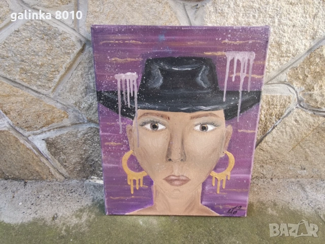 Стара картина, снимка 2 - Картини - 53663287