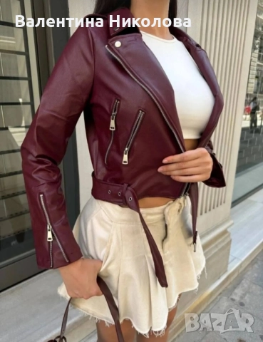 Кожено яке , снимка 1