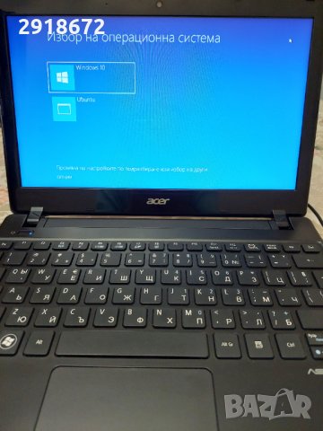 Лаптоп Acer Aspire One 756-877 с предпазен калъф, снимка 2 - Лаптопи за работа - 34220932