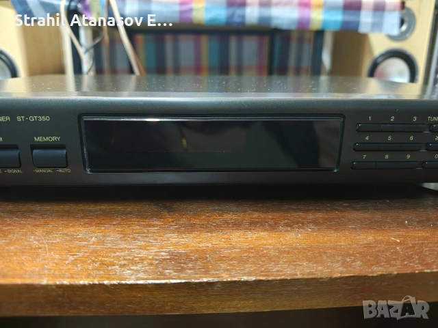 Technics ST-GT350 Стерео Тунер , снимка 5 - Радиокасетофони, транзистори - 53667950