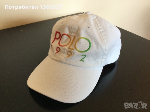 НОВА оригинална бяла бейзболна шапка POLO RALPH LAUREN от Германия