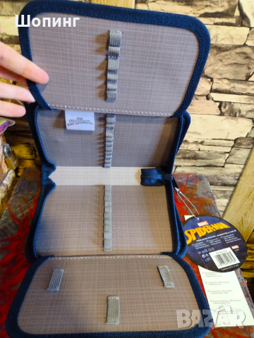 SPIDERMAN - 3D Несесер с аксесоари, ключодържатели, снимка 5 - Ученически пособия, канцеларски материали - 44635382