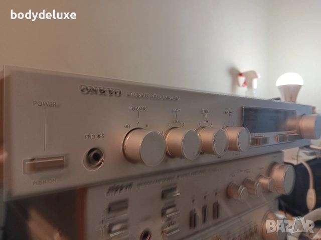ONKYO A-06 усилвател, снимка 4 - Ресийвъри, усилватели, смесителни пултове - 25140290