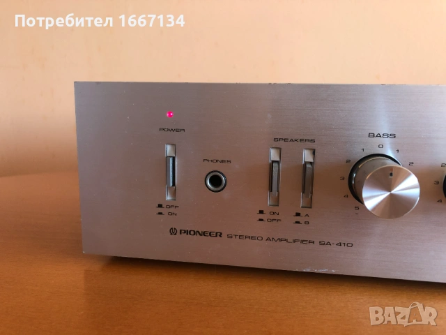 PIONEER SA-410, снимка 2 - Ресийвъри, усилватели, смесителни пултове - 53444069