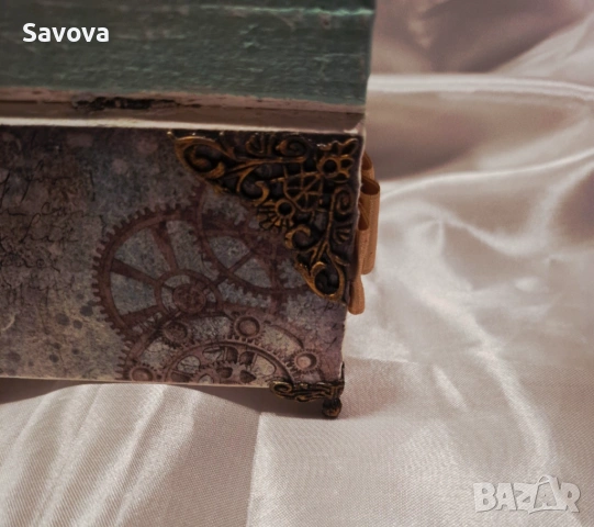 Ръчно изработена кутия за спомени, снимка 7 - Ръчно изработени сувенири - 53029044