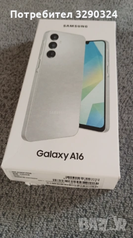 Samsung A16 -8gb 256 GREY (FROZEN, снимка 2 - Samsung - 53583406