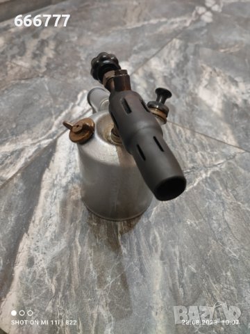 G. Barthel Бензин/газьол горелка Германия, снимка 3 - Антикварни и старинни предмети - 41988060