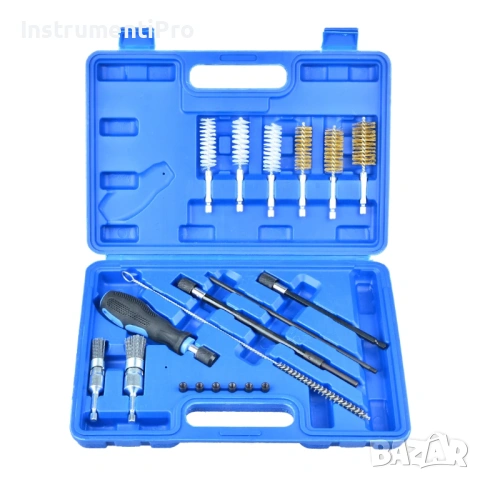 Tелени четки за почистване легла на дюзи - Комплект - 19 части