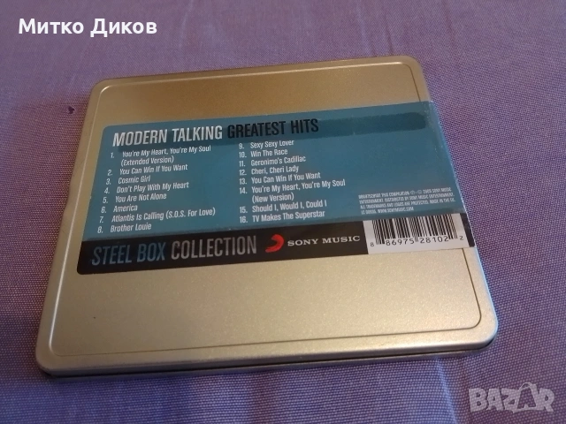 Modern Talking Greatest hits 2009г.CD ново метална кутия, снимка 6 - CD дискове - 53499398
