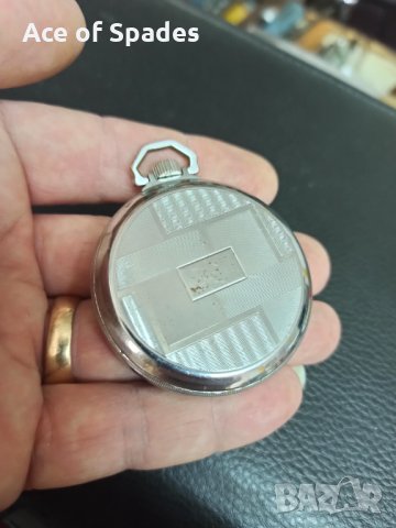 Стар Немски Джобен Часовник ANCRE FOREIGN Работеш, снимка 5 - Колекции - 33839624