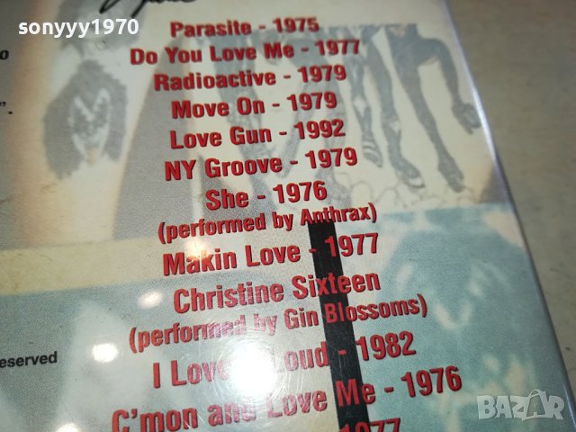 KISS ORIGINAL DVD-MADE IN ITALY 2002241114, снимка 14 - DVD дискове - 44382707