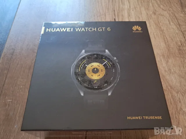ЧИСТО НОВ Смарт часовник Huawei Watch GT 6 46 mm. Black Stainless Steel (Неразопакован), снимка 4 - Мъжки - 55750822