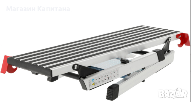Работна платформа сгъваема алуминиева до 150кг., снимка 2 - Други машини и части - 44762196