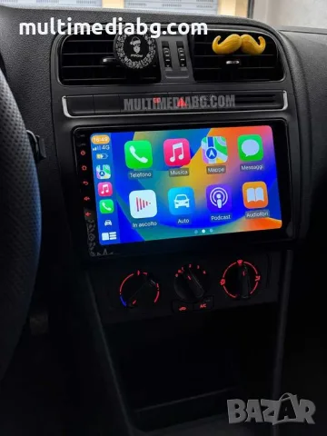 Мултимедия Android за VW Volkswagen Polo 5 2008-2020, снимка 8 - Аксесоари и консумативи - 55792525