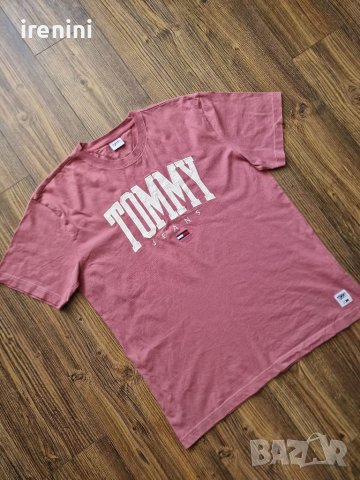 Страхотна мъжка  тениска  TOMMY HILFIGER  размер  L , снимка 3 - Тениски - 41811764