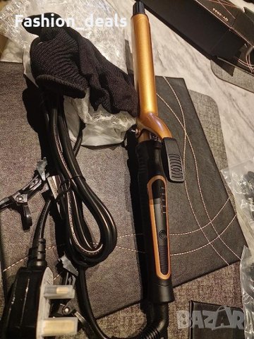 Нова Професионална Керамична Маша за коса/Къдрене Прическа/Бързо нагряване/Жени, снимка 7 - Маши за коса - 41401866