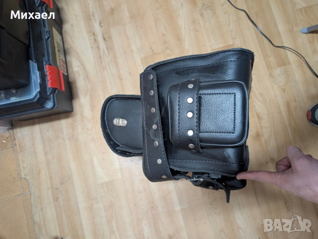 Куфар/ Дисага задна за мотор/ чопър Armode, снимка 2 - Аксесоари и консумативи - 53064297