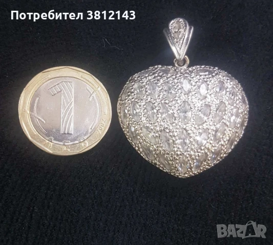 Сръбърен синджир със сърце

, снимка 2 - Колиета, медальони, синджири - 50738427