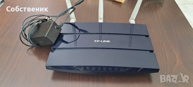 tp-link рутер wireless router Wi-Fi gigabit tl-wr1043nd ver 2.1 адаптер, снимка 7 - Рутери - 52112704