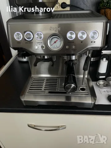 Кафемашина Sage Barista Express , снимка 3 - Кафемашини - 56005455