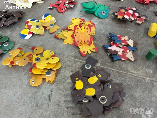 Соц Детски Фигури с Магнит Учтехпром, снимка 5 - Колекции - 50584112