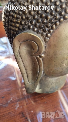 Буда. Бронзова фигура , снимка 4 - Колекции - 53830061