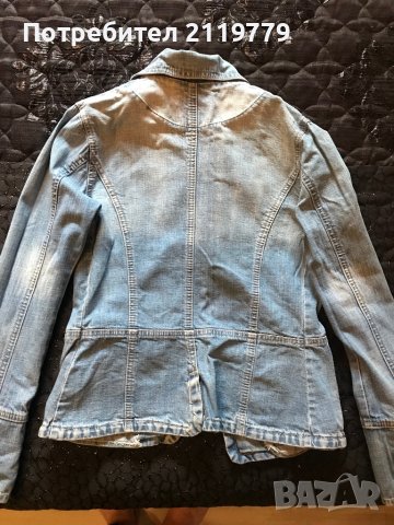 Дамско дънково сако, снимка 5 - Сака - 41024990