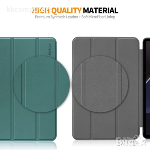 Samsung Galaxy Tab S9 FE / X510N ENKAY Кожен Калъф и Протектор, снимка 10 - Калъфи, кейсове - 51126936