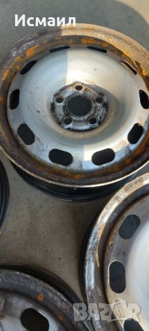 Железни джанти за VW Golf 4 15ц, снимка 5 - Гуми и джанти - 42361776
