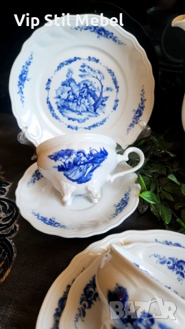 Колекционерски сервиз за чай Weimar,  Josephine , снимка 4 - Сервизи - 53844972