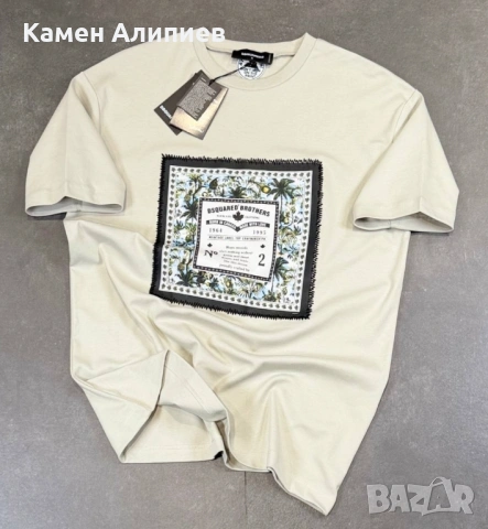 AMIRI, Golden Goose, DSQUARED2, REPRESENT -Мъжки тениски - топ качество, снимка 7 - Тениски - 53393701