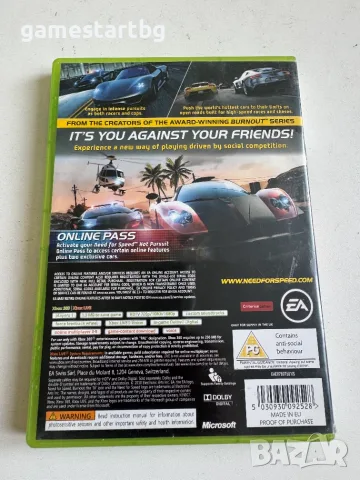   Need for Speed Hot Pursuit за Xbox 360, снимка 2 - Игри за Xbox - 56125449