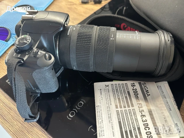 Canon EOS 450D (Rebel XSi), снимка 8 - Фотоапарати - 51036900